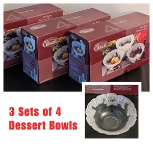 12 GIBSON 5 1/4 " DESSERT BOWLS